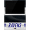 NFL Baltimore Ravens White Striped Surface Pro 7 Skin
