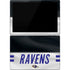 NFL Baltimore Ravens White Striped Surface Pro 7 Skin