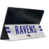 NFL Baltimore Ravens White Striped Surface Pro 7 Skin