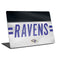 NFL Baltimore Ravens White Striped Laptop Skins