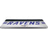 NFL Baltimore Ravens White Striped Laptop Skins