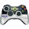 NFL Baltimore Ravens White Striped Xbox 360 Wireless Controller Skin