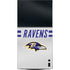 NFL Baltimore Ravens White Striped XBox Series X Digital Edition Console Skin