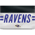 NFL Baltimore Ravens White Striped Dell XPS Skin