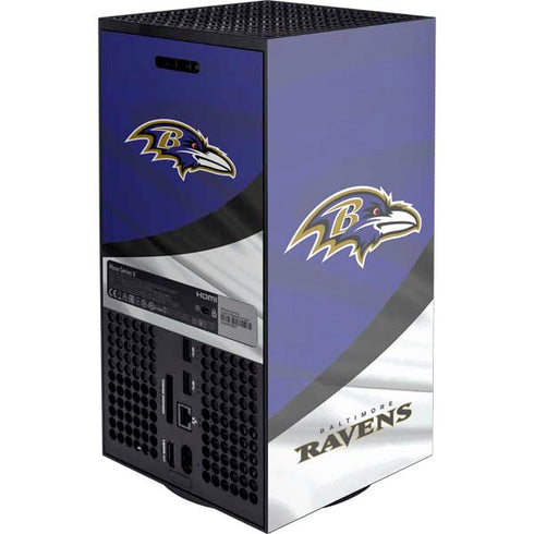 NFL Baltimore Ravens XBox Series X Digital Edition Console Skin
