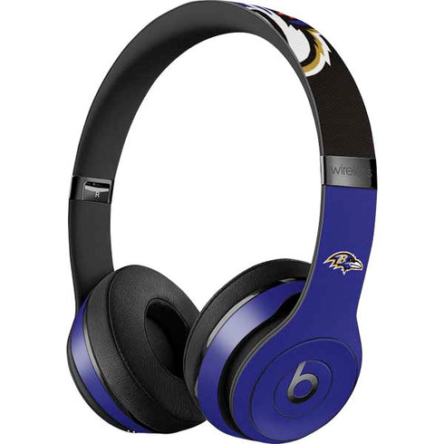 NFL Baltimore Ravens Zone Block Beats Solo 3 Wireless Skin