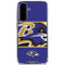 NFL Baltimore Ravens Zone Block Galaxy A36 5G Clear Case