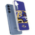NFL Baltimore Ravens Zone Block Galaxy A55 5G Clear Case