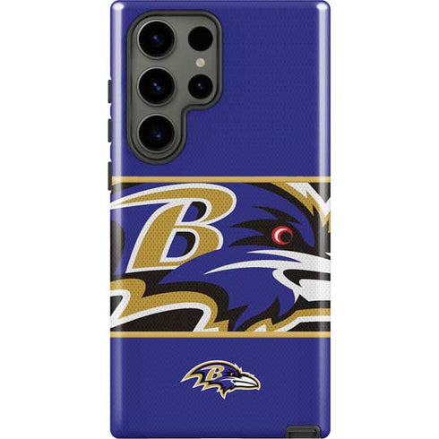 NFL Baltimore Ravens Zone Block Galaxy S23 Ultra Pro Case