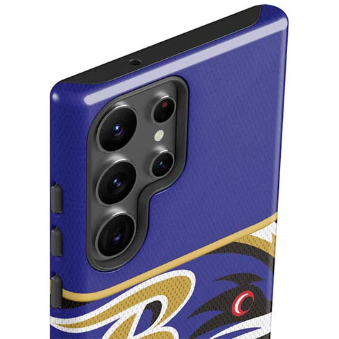NFL Baltimore Ravens Zone Block Galaxy S23 Ultra Pro Case