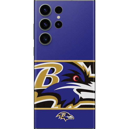 NFL Baltimore Ravens Zone Block Galaxy Skins