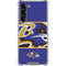 NFL Baltimore Ravens Zone Block Galaxy S24 FE Clear Case