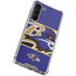 NFL Baltimore Ravens Zone Block Galaxy S24 FE Clear Case