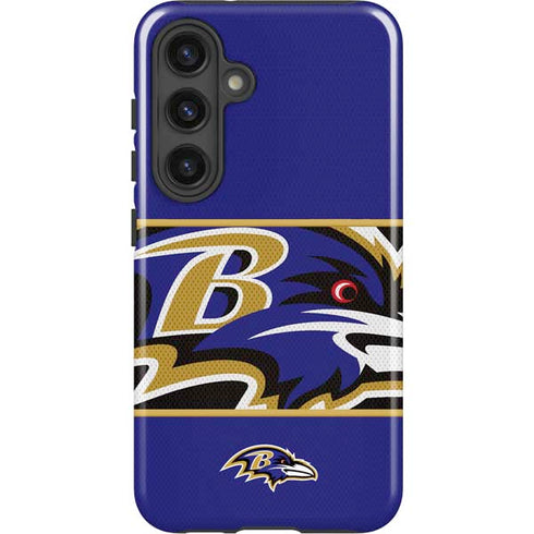 NFL Baltimore Ravens Zone Block Galaxy S25 Impact Case