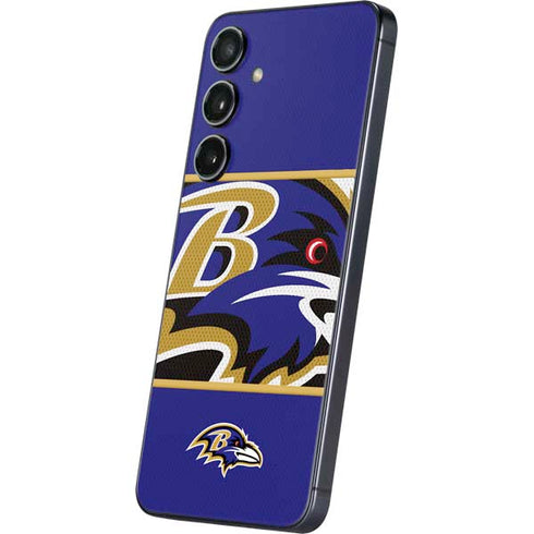 NFL Baltimore Ravens Zone Block Galaxy S24 Plus Skin