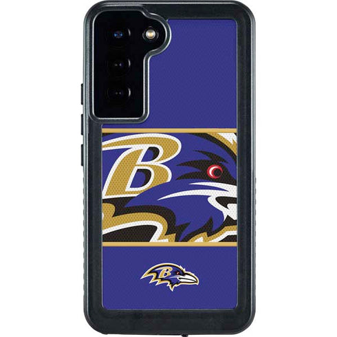 NFL Baltimore Ravens Zone Block Galaxy S24 Plus Waterproof Case