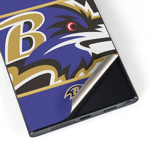 NFL Baltimore Ravens Zone Block Galaxy S24 Ultra Skin