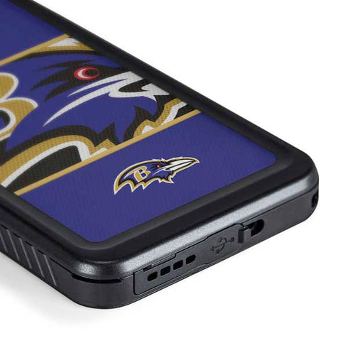 NFL Baltimore Ravens Zone Block Galaxy S24 Waterproof Case