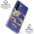 NFL Baltimore Ravens Zone Block Galaxy S25 Plus Clear Case