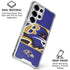 NFL Baltimore Ravens Zone Block Galaxy S25 Ultra Clear Case