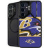 NFL Baltimore Ravens Zone Block Galaxy S26 Plus Kickstand Case
