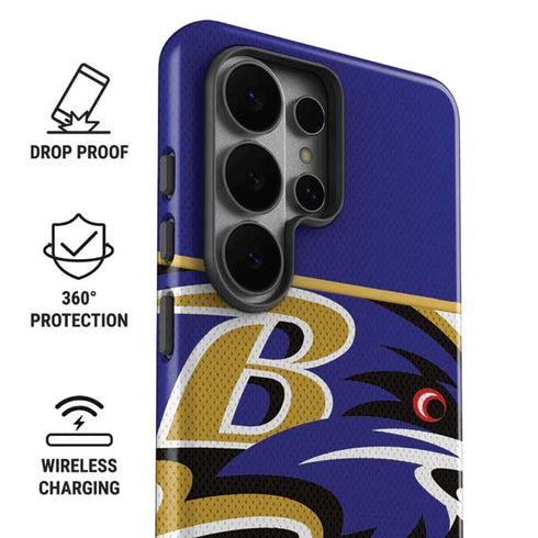 NFL Baltimore Ravens Zone Block Galaxy S26 Ultra Impact Case