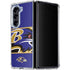 NFL Baltimore Ravens Zone Block Galaxy Z Fold5 5G Clear Case