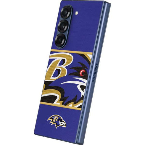 NFL Baltimore Ravens Zone Block Galaxy Z Fold6 Skin