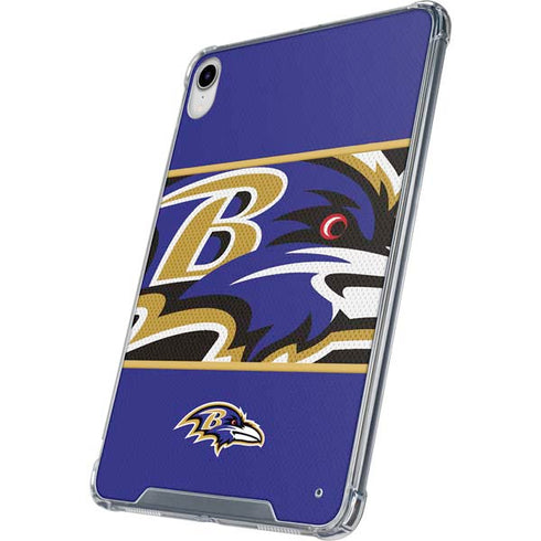 NFL Baltimore Ravens Zone Block iPad 11th Gen (2025) Clear Case