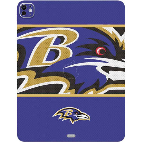 NFL Baltimore Ravens Zone Block iPad Pro 13in M4 (2024) Skin