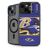 NFL Baltimore Ravens Zone Block iPhone 14 Plus Kickstand Case