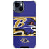 NFL Baltimore Ravens Zone Block iPhone 15 Clear Case