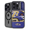 NFL Baltimore Ravens Zone Block iPhone 15 Pro Max Kickstand Case