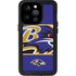 NFL Baltimore Ravens Zone Block iPhone 15 Pro Waterproof Case