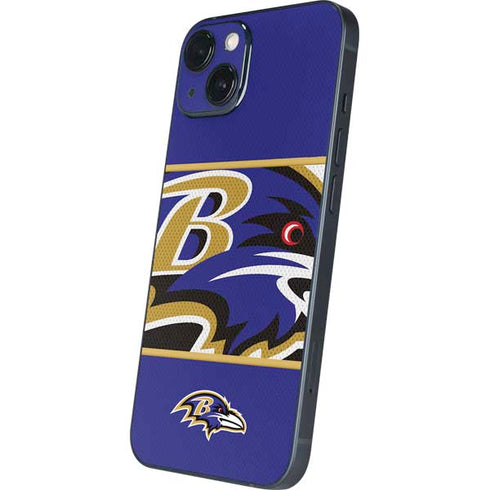 NFL Baltimore Ravens Zone Block iPhone 15 Skin