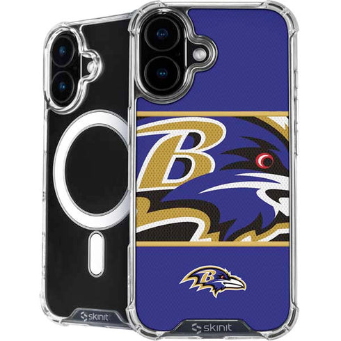 NFL Baltimore Ravens Zone Block iPhone 16 MagSafe Case
