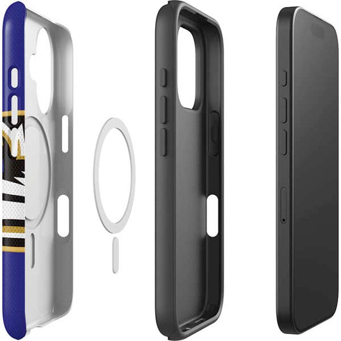 NFL Baltimore Ravens Zone Block iPhone 16 Magsafe Impact Case