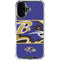 NFL Baltimore Ravens Zone Block iPhone 16 Plus Clear Case