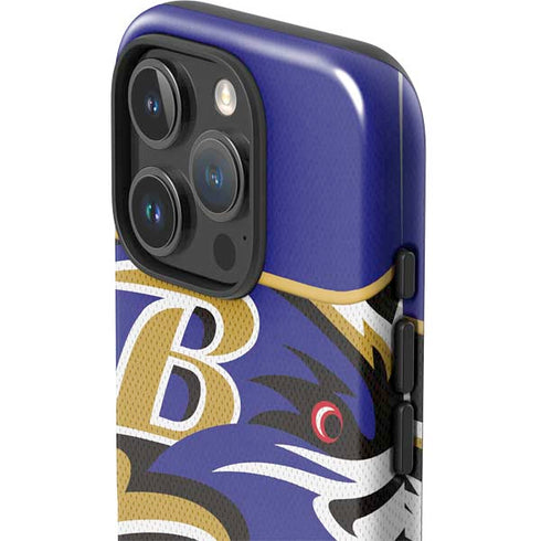 NFL Baltimore Ravens Zone Block iPhone 16 Pro Impact Case