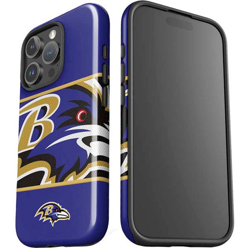 NFL Baltimore Ravens Zone Block iPhone 16 Pro Impact Case