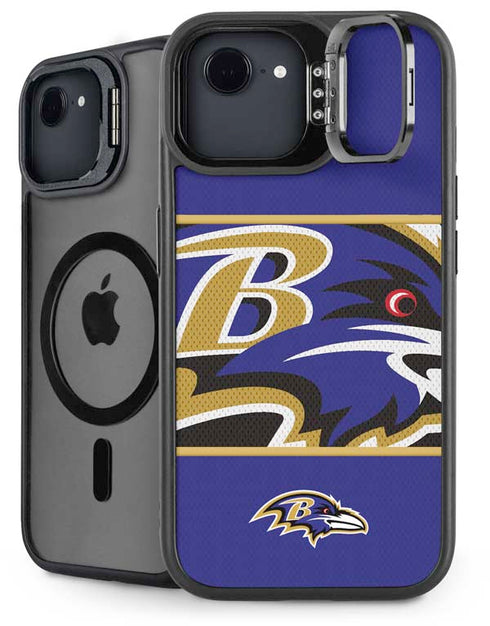 NFL Baltimore Ravens Zone Block iPhone 16e Kickstand Case