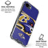 NFL Baltimore Ravens Zone Block iPhone 16e Clear Case