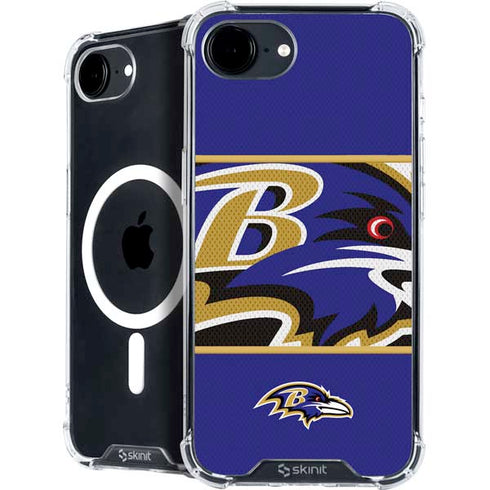NFL Baltimore Ravens Zone Block iPhone 16e MagSafe Case