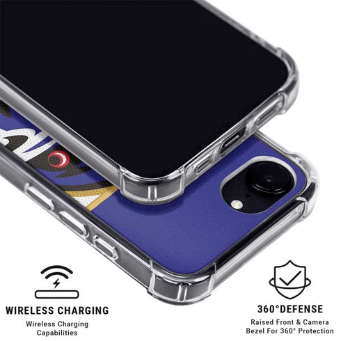 NFL Baltimore Ravens Zone Block iPhone 16e MagSafe Case