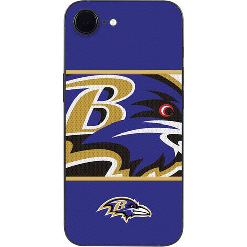 NFL Baltimore Ravens Zone Block iPhone 16e Skin