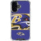 NFL Baltimore Ravens Zone Block iPhone 17 Clear Case