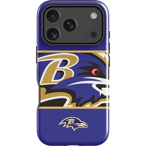 NFL Baltimore Ravens Zone Block iPhone 18 Pro Max Impact Case