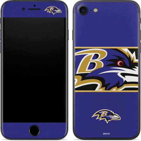 NFL Baltimore Ravens Zone Block iPhone 8 Skin