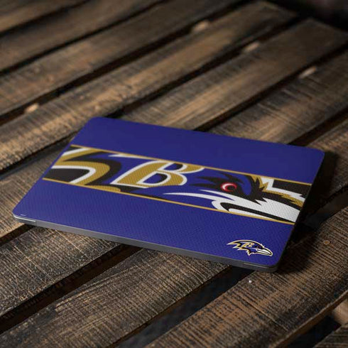 NFL Baltimore Ravens Zone Block Apple MacBook Air Skin