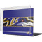 NFL Baltimore Ravens Zone Block MacBook Pro 14in (2021-24) Case plus Skin